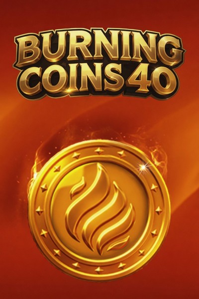 Burning Coins 40 slot at Casinova Casino